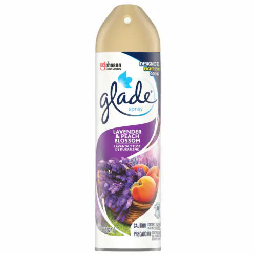 GLADE LAVENDER & PEACH 8 OZ