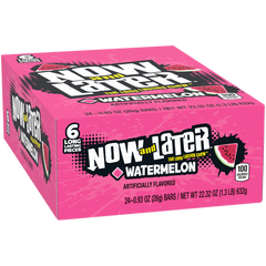 NOW & LATER WATERMELON		1 CT/24 PK
