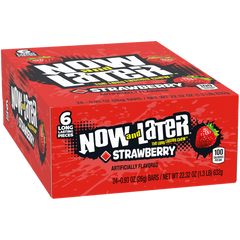 NOW & LATER STRAWBERRY		1 CT/24 PK