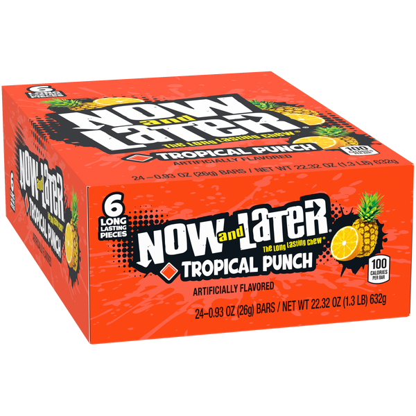 NOW & LATER TROPICAL PUNCH		1 CT/24 PK