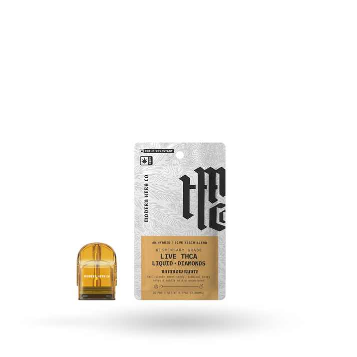 2G MHC THCA LIVE RESIN LIQUID DIAMONDS POD REFILL 6 PACK: RAINBOW RUNTZ (HYBRID)