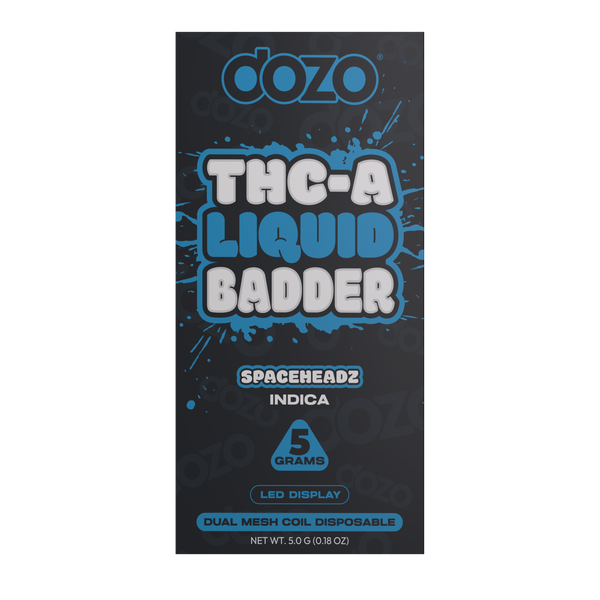 DOZO THC-A - LIQUID BADDER 5G DISPOSABLE | SPACEHEADZ