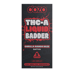 DOZO THC-A - LIQUID BADDER 5G DISPOSABLE | GREEN GUSHERS