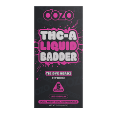 DOZO THC-A - LIQUID BADDER 5G DISPOSABLE | TIE DYE NERDZ