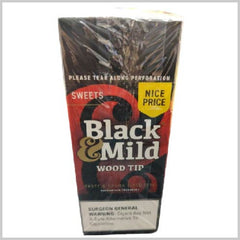 BLACK & MILD SWEETS NICE PRICE 25PK