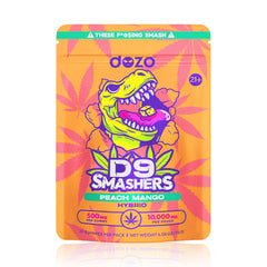 DOZO D9 SMASHERS GUMMIES - 10000MG | PEACH MANGO (HYBRID)