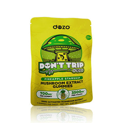 DOZO DON'T TRIP MUSHROOM + THC-P GUMMIES 3500MG | PINEAPPLE STARSHIP DEEP SPACE MANGO