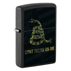 ZIPPO - 2024 DONT TREAD ON ME, BLACK MATTE - SINGLE