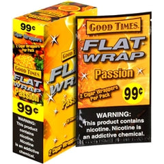 GOOD TIMES FLAT WRAPS GRAPE 25 PACKS OF 2 PASSION
