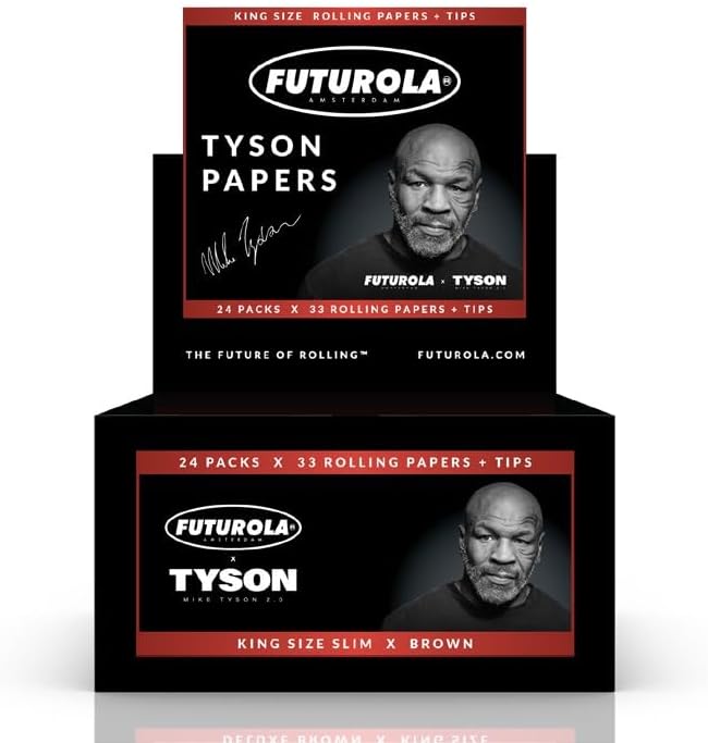24 PACKS X 33 ROLLING PAPERS +TIPS