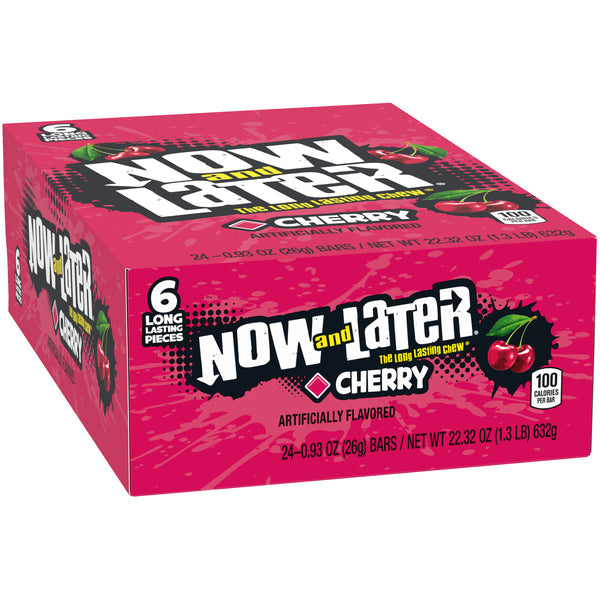 NOW & LATER CHERRY		1 CT/24 PK