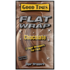 GOOD TIMES FLAT WRAPS GRAPE 25 PACKS OF 2 CHOCOLATE