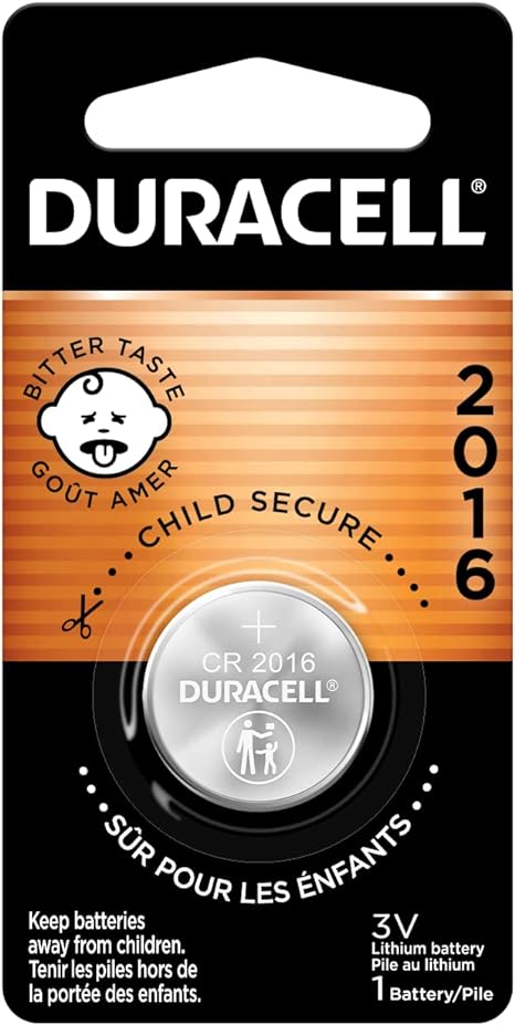 DURACELL #2016 COIN BATTERY