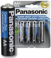 PANASONIC SUPER HEAVY BATTERY AA4