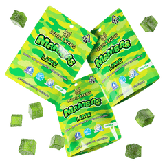 MUHA MEDS MELTED DIAMOND GUMMIES - INDICA - LIME