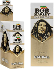 BOB MARLEY WRAPS - NATURAL - 25CT
