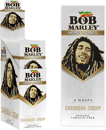 BOB MARLEY WRAP CARIBBEAN CREAM - 25CT