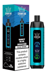 CROWN BAR 8000 PRO - BERRY BLUE