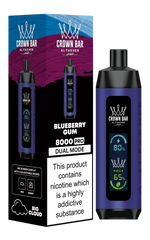 CROWN BAR 8000 PRO - BLUEBERRY GUM