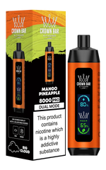 CROWN BAR 8000 PRO - MANGO PINEAPPLE