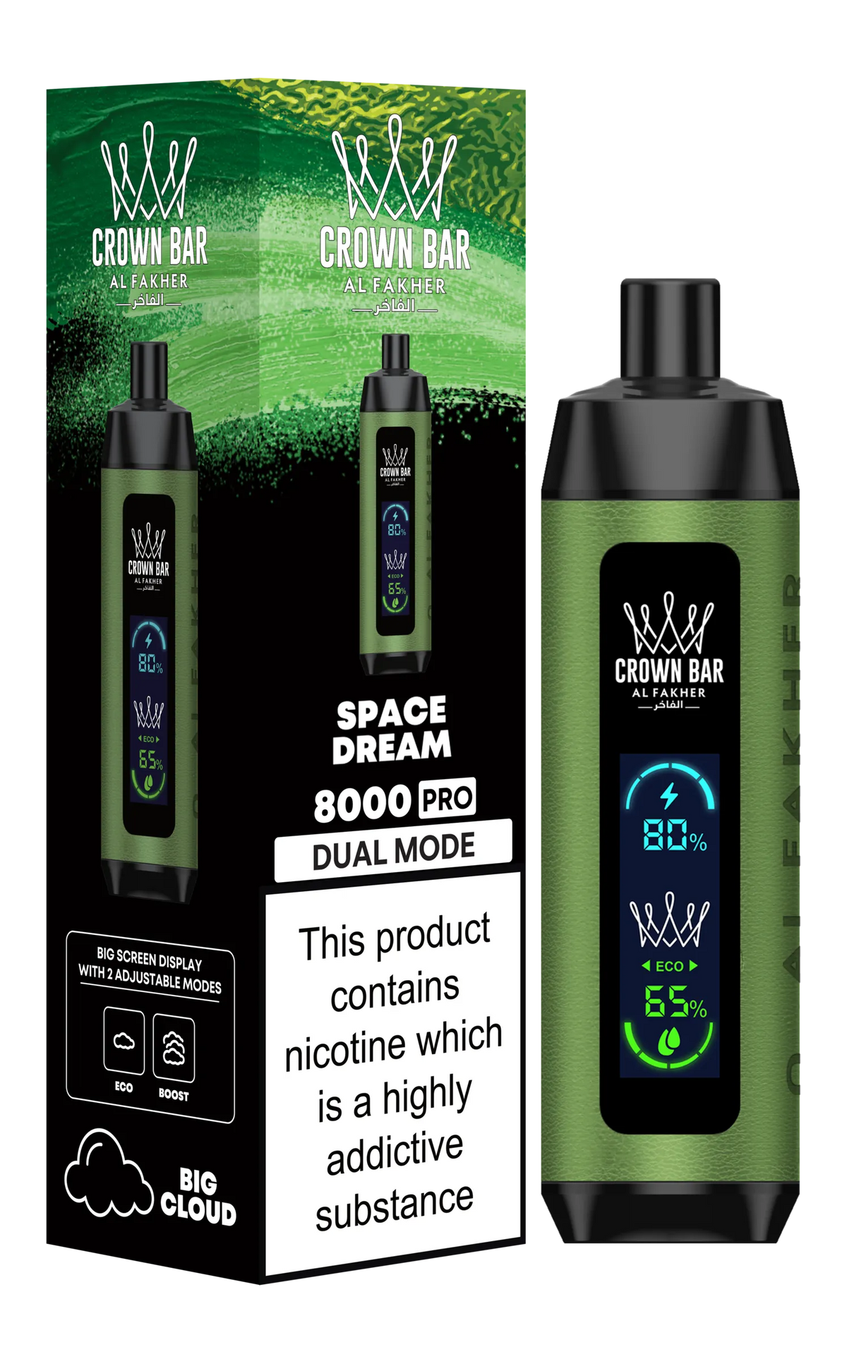 CROWN BAR 8000 PRO - SPACE DREAM
