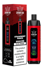 CROWN BAR 8000 PRO - STRAWBERRY PUNCH