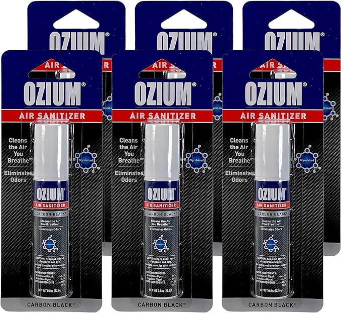 OZIUM CARBON BLAC 0.8 oZ -6 PK