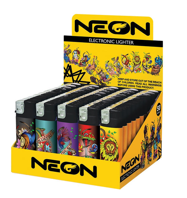 NEON - ELECTRONIC LIGHTERS - ASTROLOGY