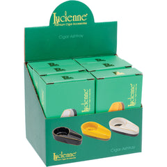 LUCIENNE - CERAMIC ASH TRAY 4.8IN - 6 COUNT