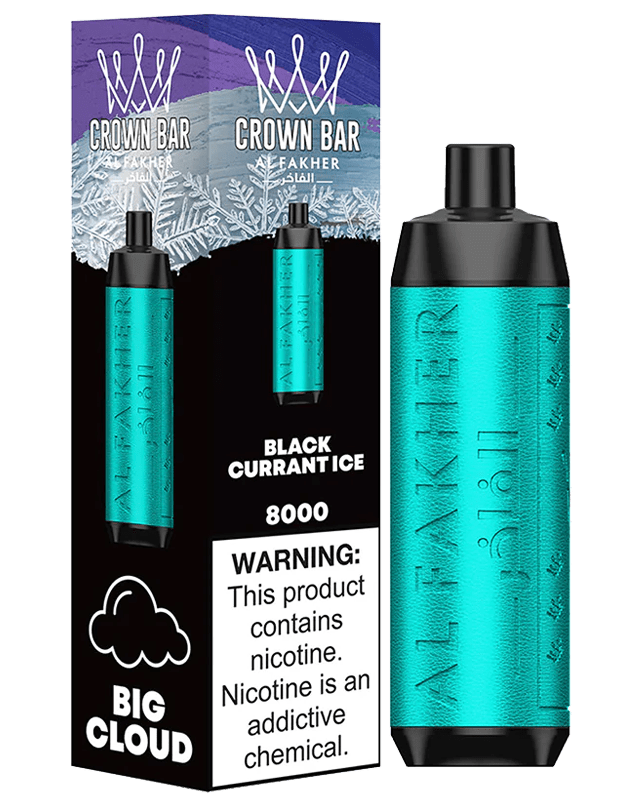 CROWNBAR 8K BLACK CURRANT ICE