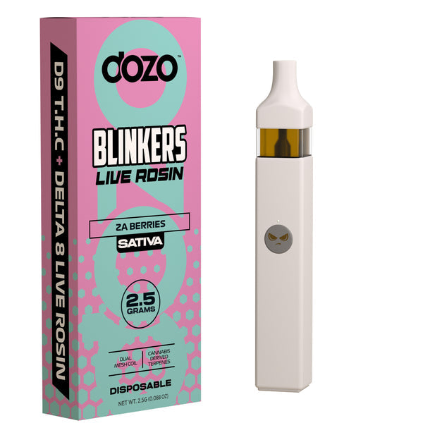 DOZO BLINKERS LIVE ROSIN 2.5G DISPOSABLE |ZA BERRIES