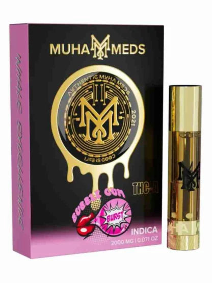 BLUE SLUSHIE MUHA MEDS THC-A CARTRIDGE 2G