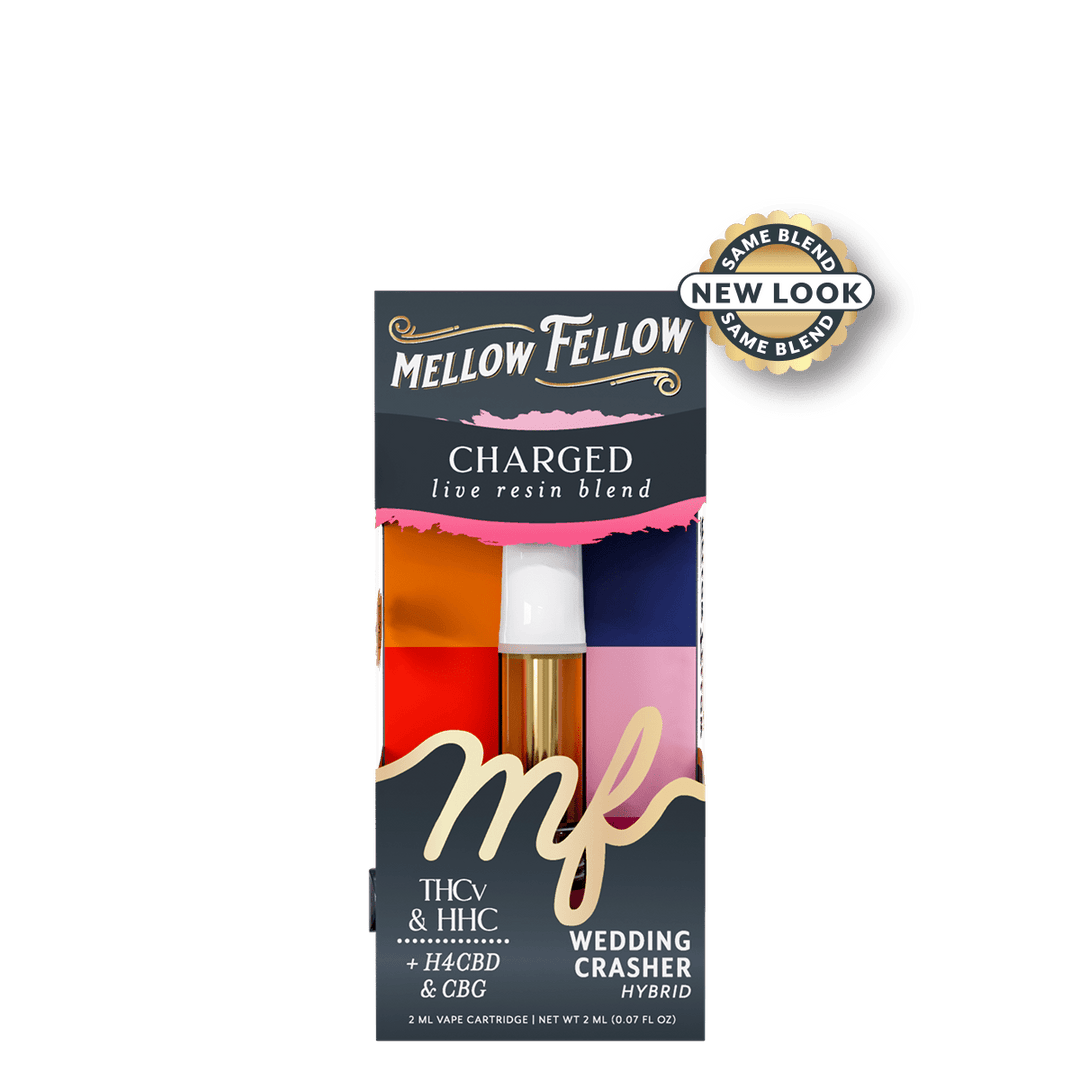 MELLOW FELLOW LIVE RESIN 2ML VAPE CARTRIDGE – WEDDING CAKE