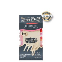MELLOW FELLOW LIVE RESIN 4ML DISPOSABLE VAPE – STRAWBERRY COUGH