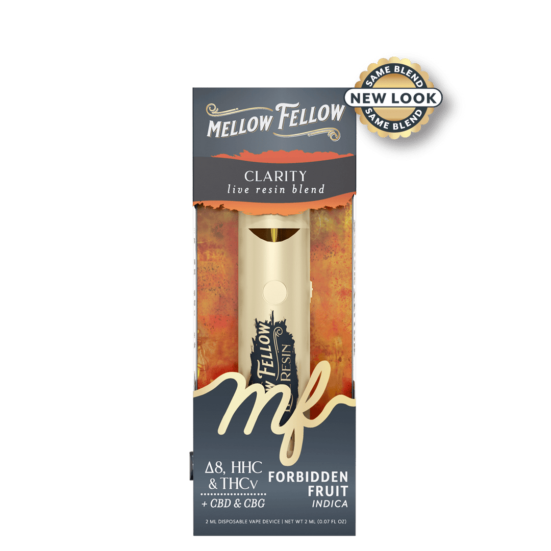 MELLOW FELLOW LIVE RESIN 2ML DISPOSABLE VAPE – FORBIDDEN FRUIT