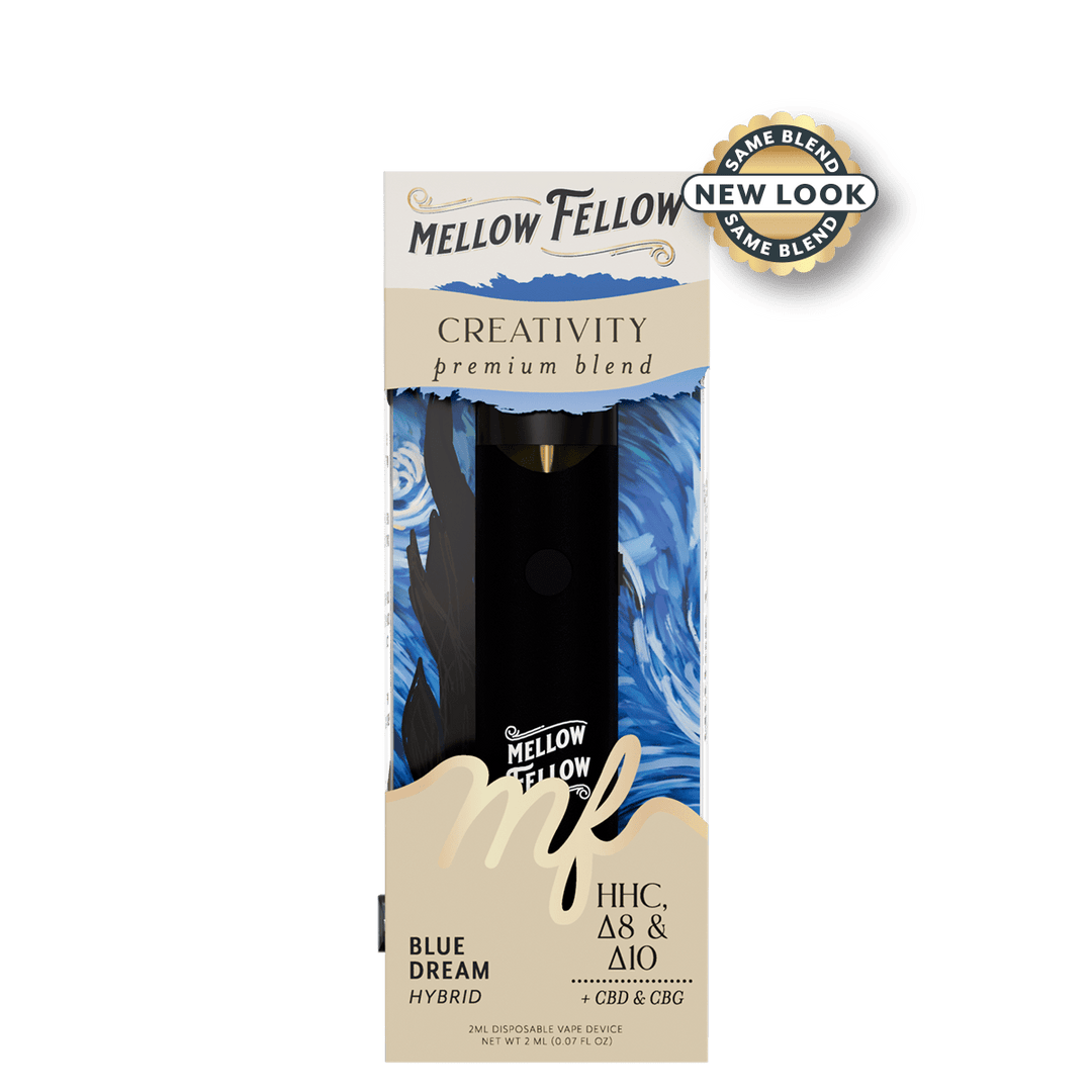MELLOW FELLOW CLARITY PREMIUM BLEND - 2ML DISPOSABLE - HYBRID BLUE DREAM