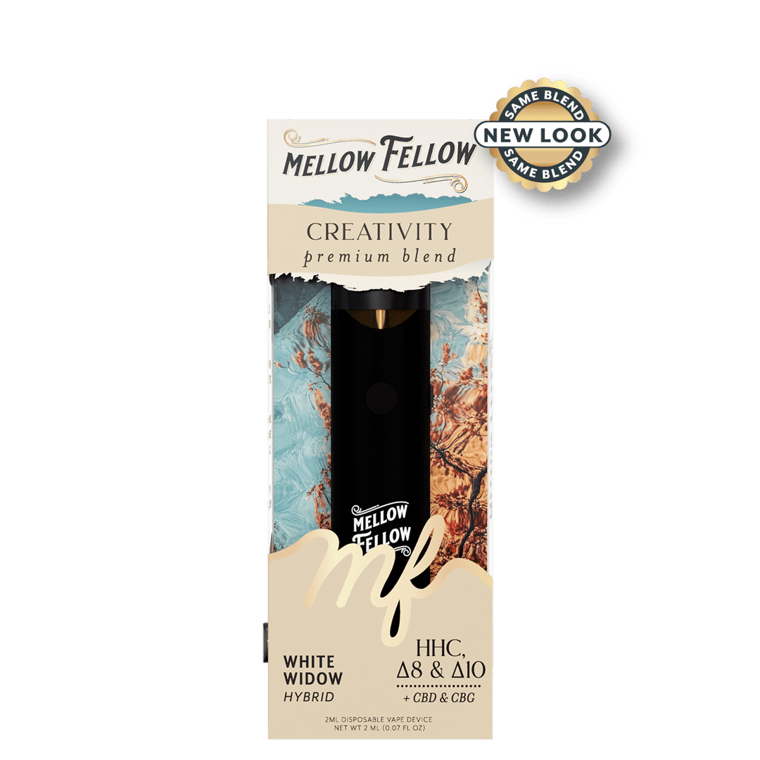MELLOW FELLOW CLARITY PREMIUM BLEND - 2ML DISPOSABLE - HYBRID WHITE WIDOW