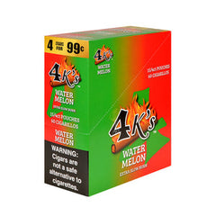 4 K'S BLACK DIAMOND CIGARILLOS 15 PACKS OF 4 WATERMELON