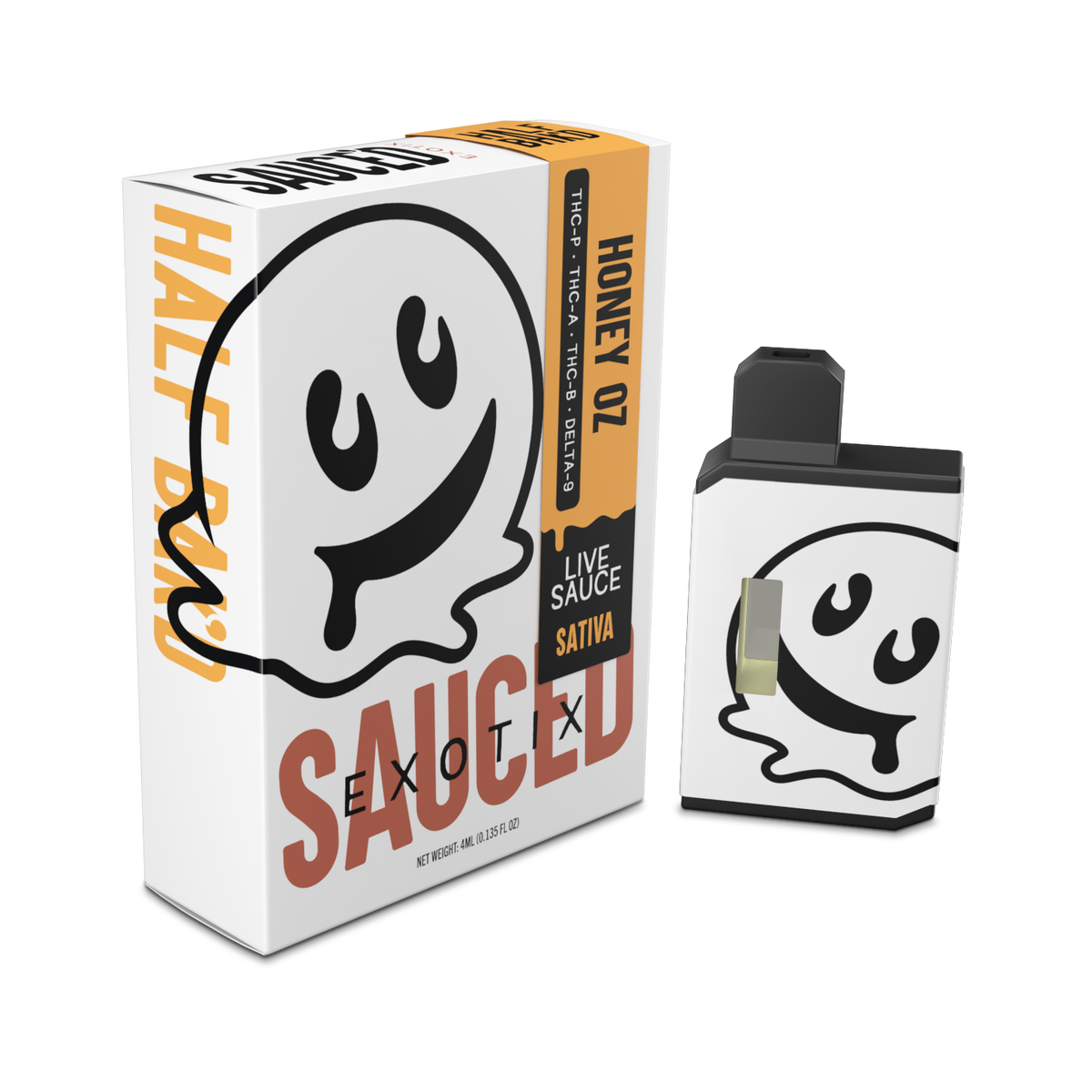 LIVE RESIN SAUCE'D THC-P DISPO