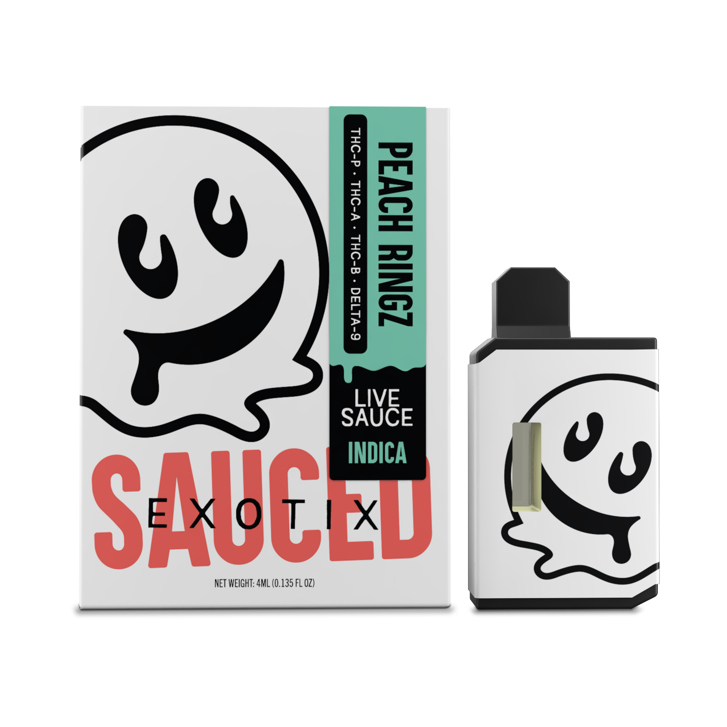 LIVE RESIN SAUCE'D THC-P DISPO