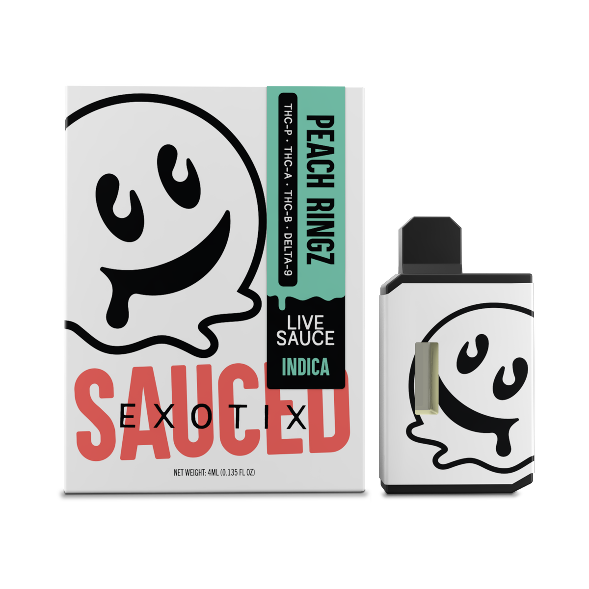 LIVE RESIN SAUCE'D THC-P DISPO