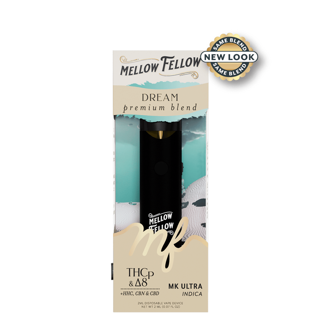 MELLOW FELLOW CLARITY PREMIUM BLEND - 2ML DISPOSABLE - SATIVA STRAWBERRY AMNES