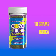 10G DOZO THC-A INDOOR FLOWER | FIRE OG - INDICA