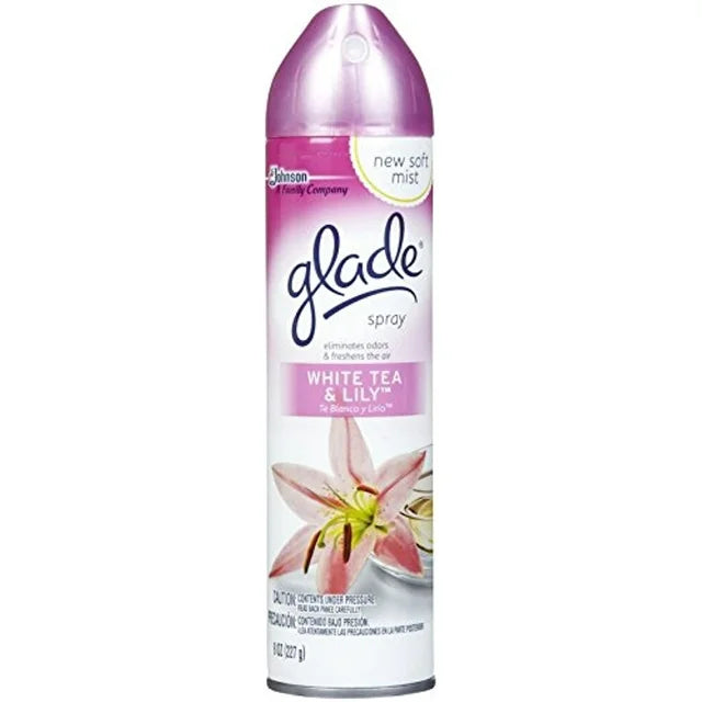 GLADE WHITE TEA & LILLY 8 OZ