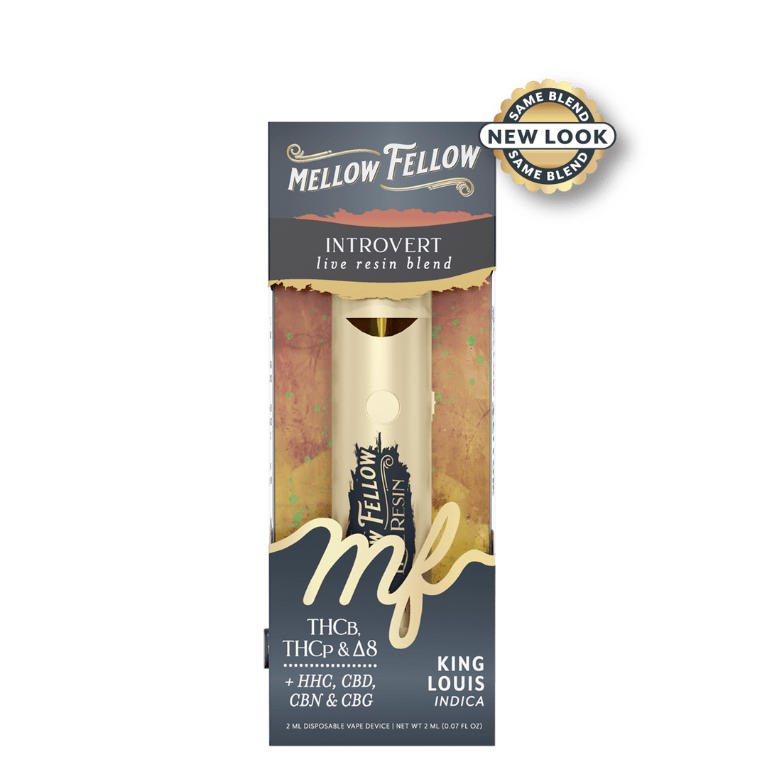MELLOW FELLOW LIVE RESIN 2ML DISPOSABLE VAPE – KING LOUIS