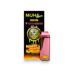 MUHA MEDS - MELTED DIAMONDS - DISPOSABLE - MANGO PEACH RINGS - 3.5G