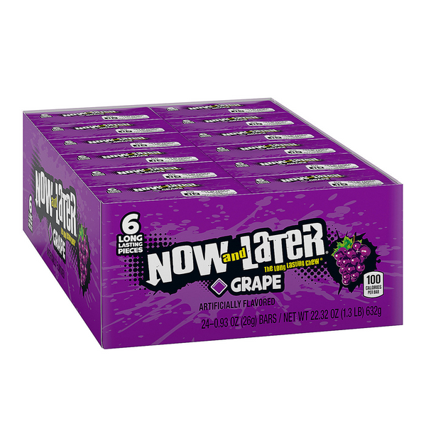 NOW & LATER GRAPE		1 CT/24 PK