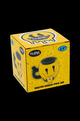FUJIMA - LARGE CERAMIC STORAGE JAR - STONER SMILEY - SINGLE