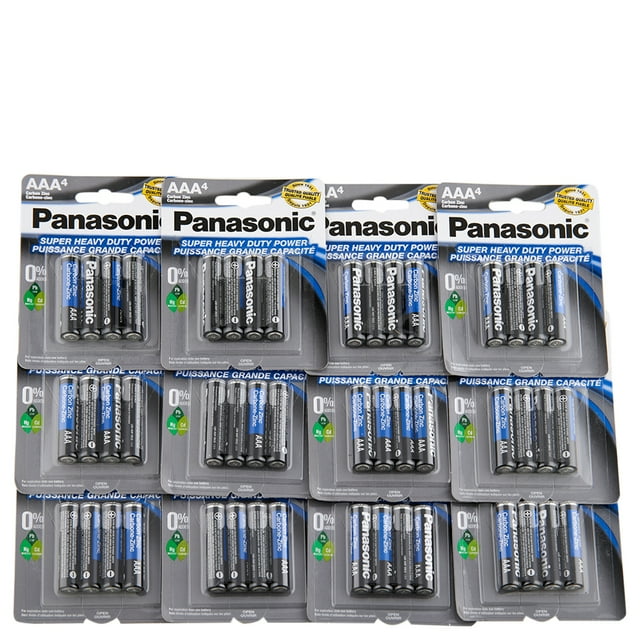 PANASONIC - BATTERIES - AAA4