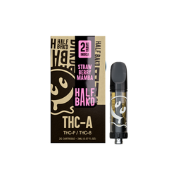 HALF BAK'D 2 GRAM CARTRIDGE STRAWBERRY MAMBA